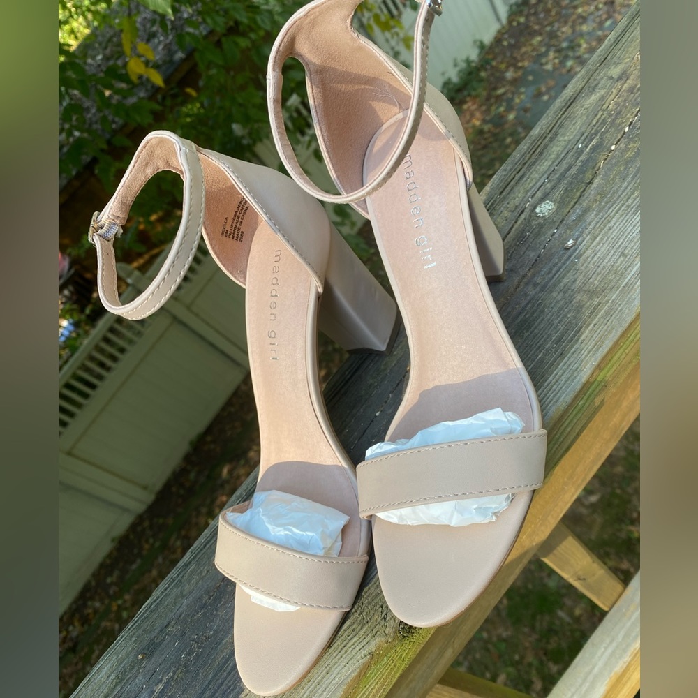 🍄 MADEN GIRL NUDE HEELS 🍄